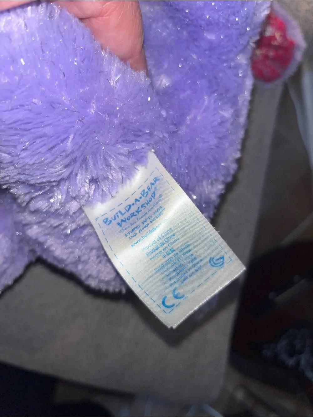 Build A Bear BABW Purple 17